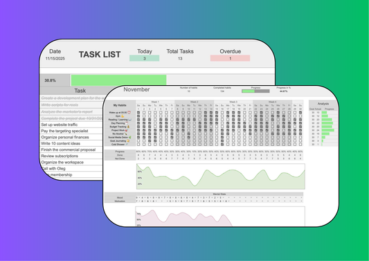 Habit Tracker + Task Tracker